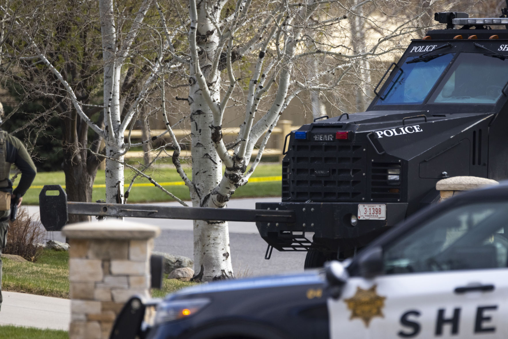 Police standoff